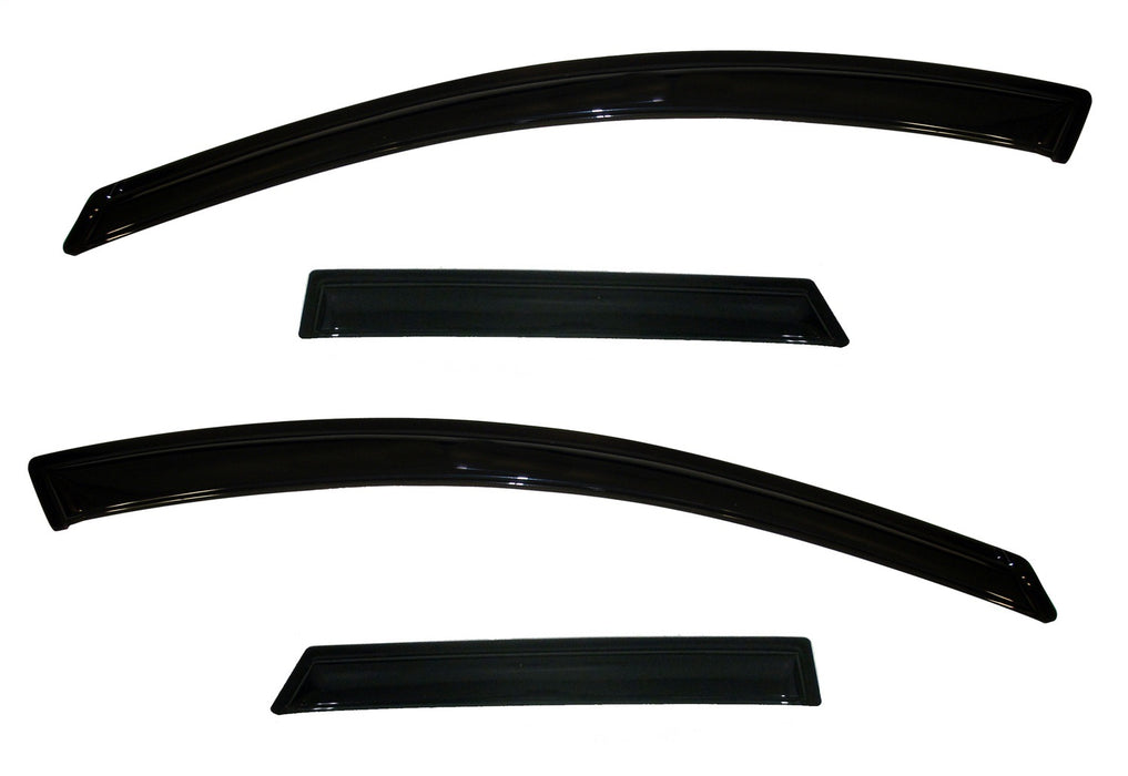 Auto Ventshade (AVS) 94325 Ventvisor® Deflector 4 pc.; Smoke; Outside Mount; - Truck Part Superstore