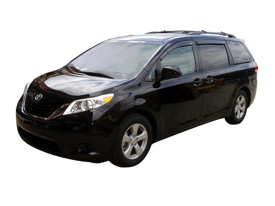 Auto Ventshade (AVS) 94365 Ventvisor® Deflector 4 pc.; Smoke; Outside Mount; - Truck Part Superstore