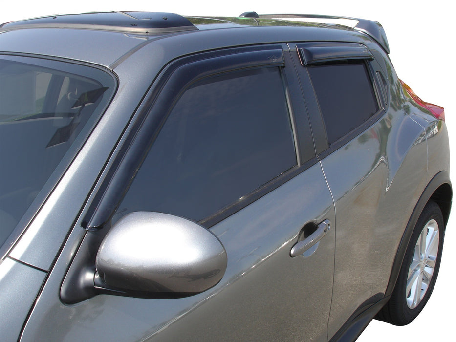 Auto Ventshade (AVS) 94378 Ventvisor® Deflector 4 pc.; Smoke; Outside Mount; - Truck Part Superstore