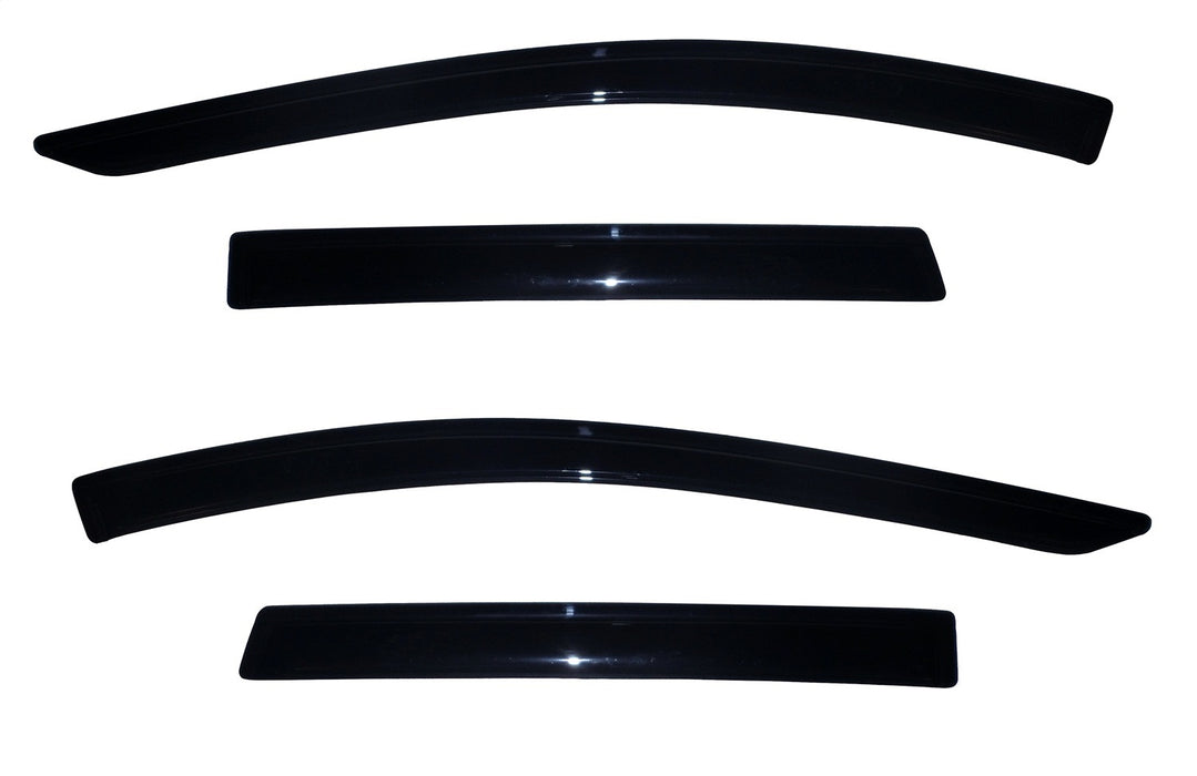 Auto Ventshade (AVS) 94383 Ventvisor® Deflector 4 pc.; Smoke; Outside Mount; - Truck Part Superstore