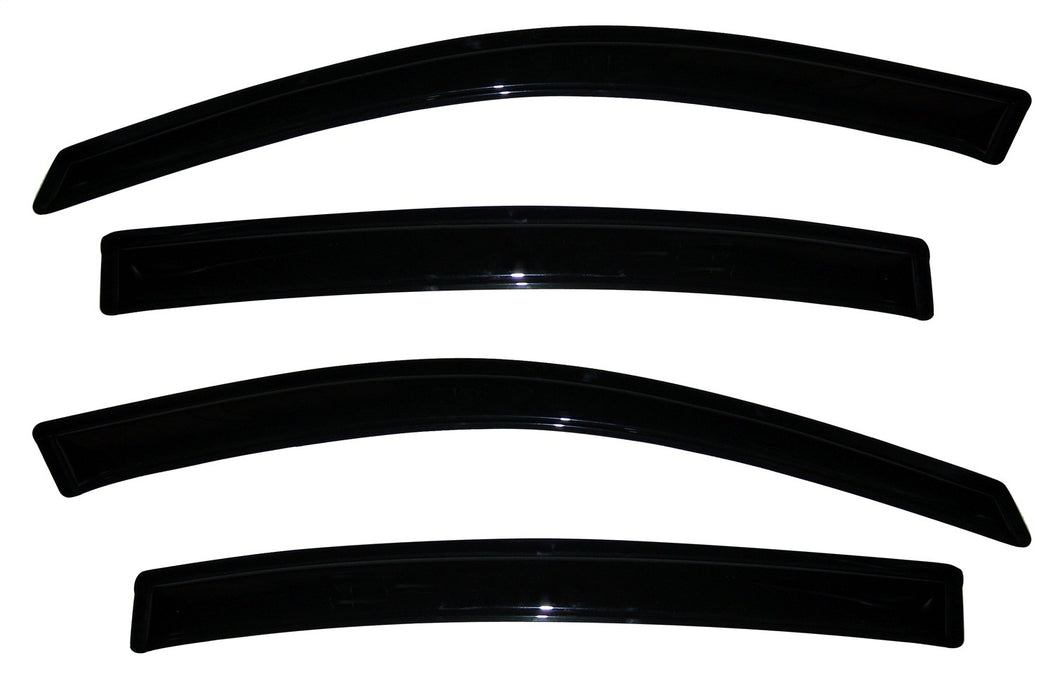 Auto Ventshade (AVS) 94392 Ventvisor® Deflector 4 pc.; Smoke; Outside Mount; - Truck Part Superstore