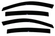 Auto Ventshade (AVS) 94392 Ventvisor® Deflector 4 pc.; Smoke; Outside Mount; - Truck Part Superstore
