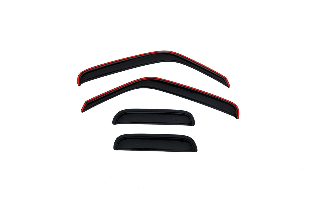 Auto Ventshade (AVS) 94423 Ventvisor® Deflector 4 pc.; Smoke; Outside Mount; - Truck Part Superstore