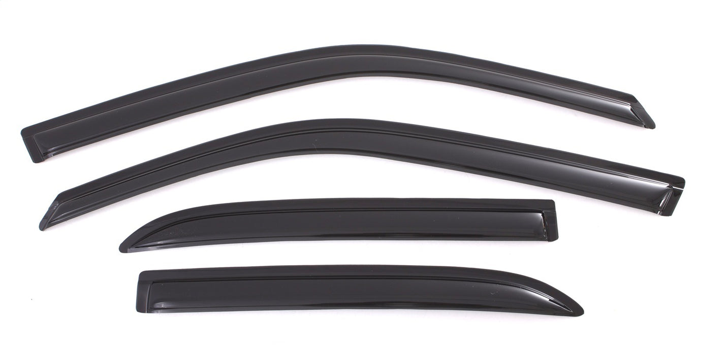 Auto Ventshade (AVS) 94432 Ventvisor® Deflector 4 pc.; Smoke; Outside Mount; - Truck Part Superstore