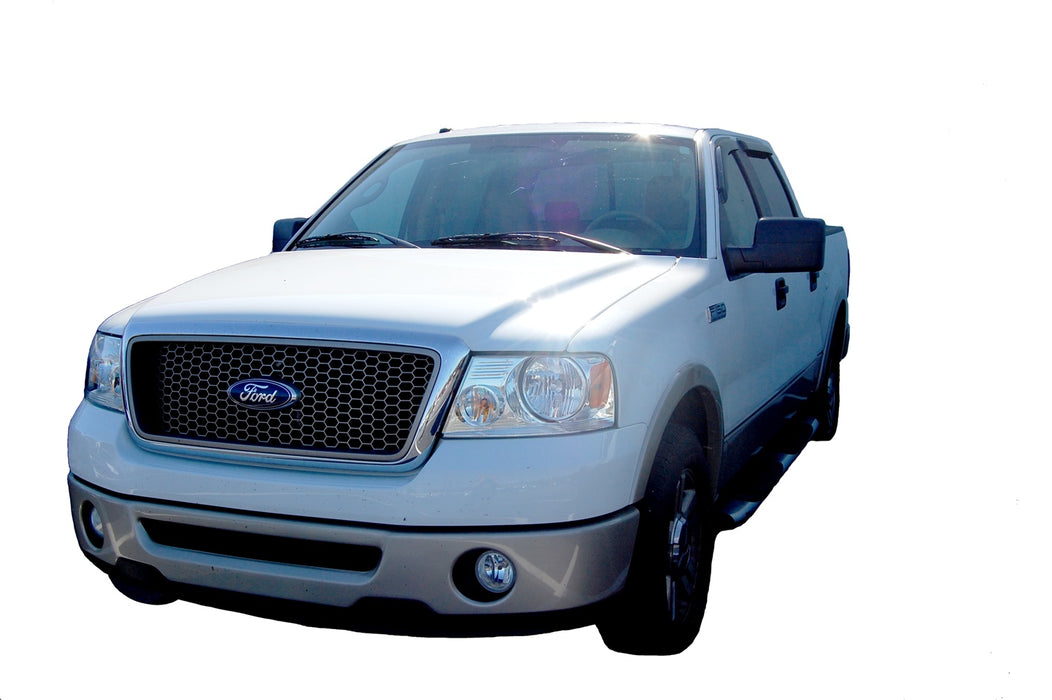 Auto Ventshade (AVS) 94443 Ventvisor® Deflector 4 pc.; Smoke; Outside Mount; - Truck Part Superstore