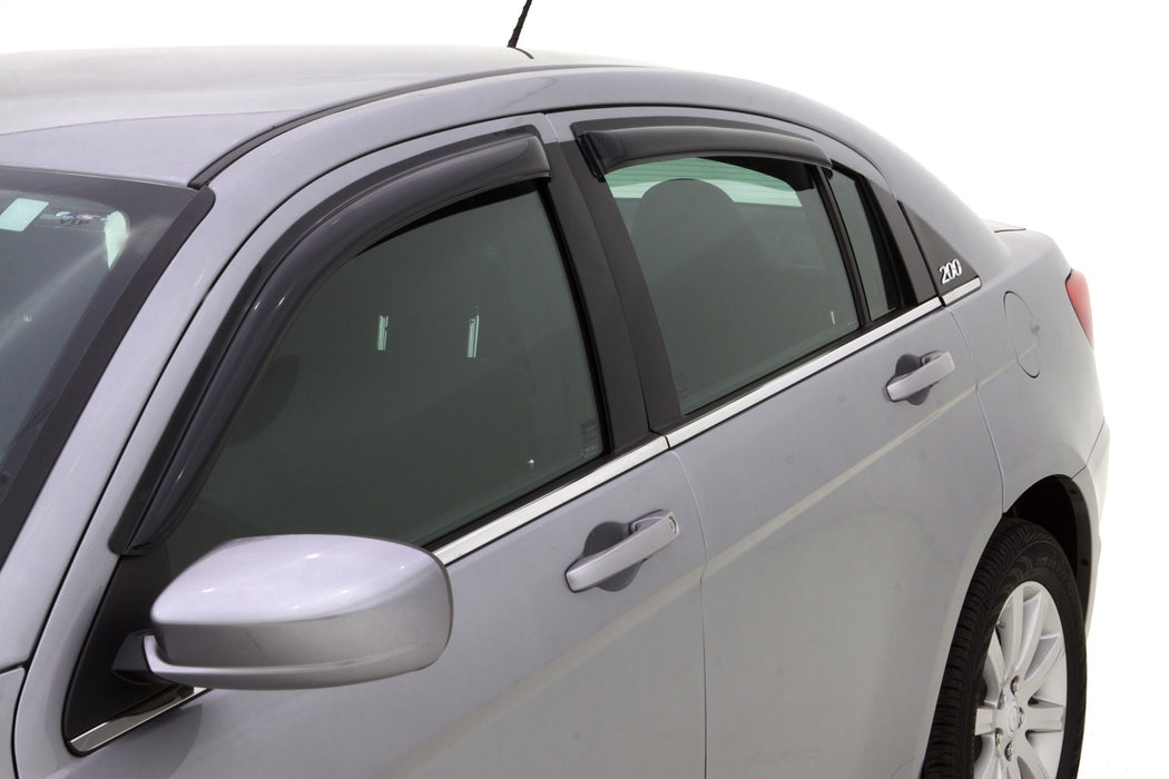 Auto Ventshade (AVS) 94458 Ventvisor® Deflector 4 pc.; Smoke; Outside Mount; - Truck Part Superstore