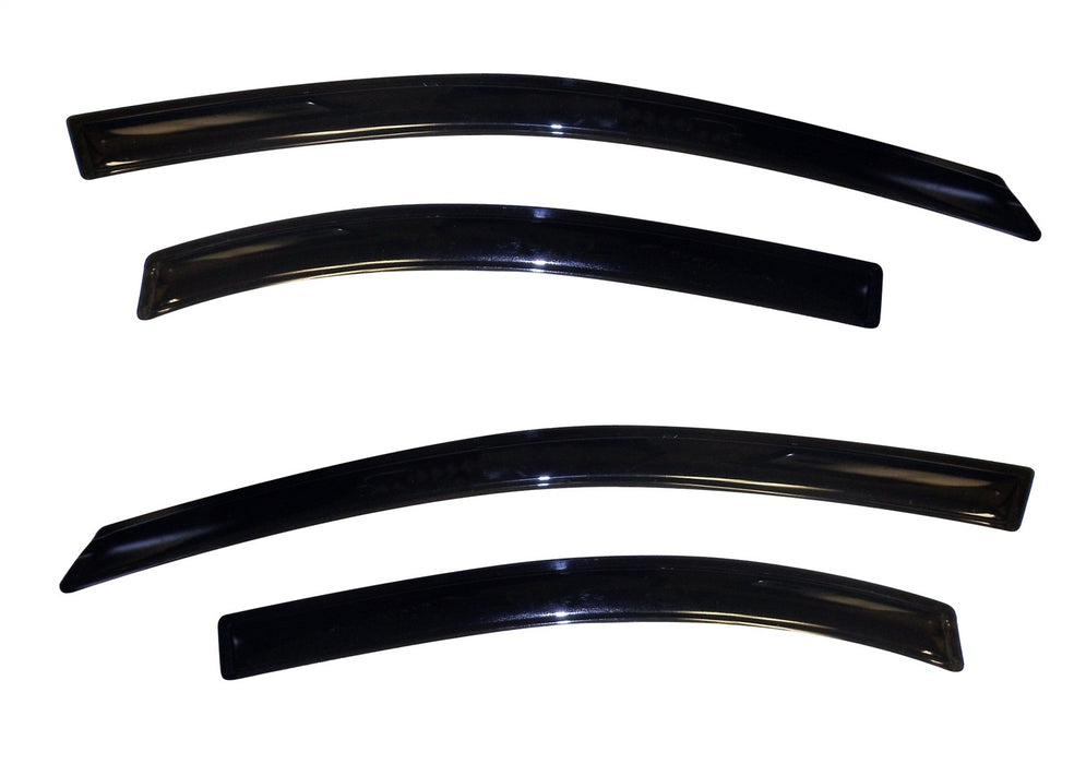Auto Ventshade (AVS) 94472 Ventvisor® Deflector 4 pc.; Smoke; Outside Mount; - Truck Part Superstore