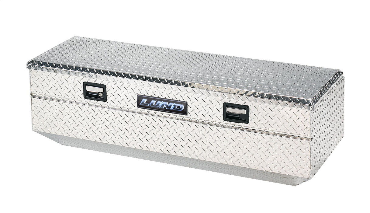 Lund 9448 Aluminum Storage Box; L 48 in. x W 24 in. x H 18.5 in.; Flush Mount; w/Handles; - Truck Part Superstore
