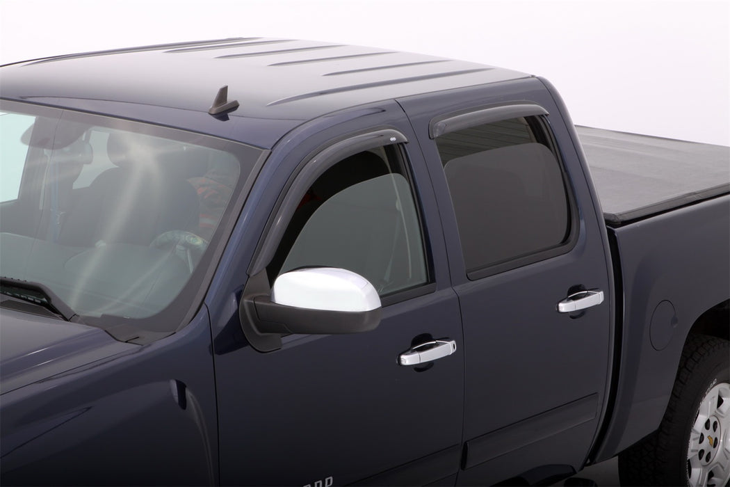 Auto Ventshade (AVS) 94515 Ventvisor® Deflector 4 pc.; Smoke; Outside Mount; - Truck Part Superstore