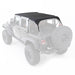 Smittybilt 94535 Extended Soft Top 07-09 Wrangler JK 4 DR Black Diamond Smittybilt - Truck Part Superstore