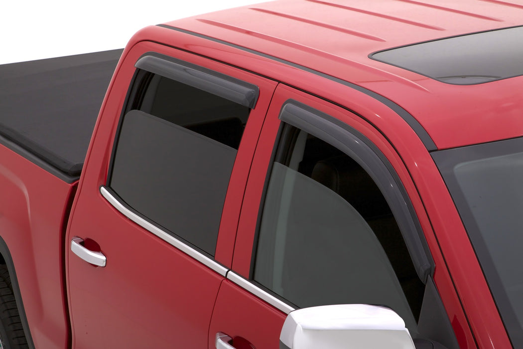 Auto Ventshade (AVS) 94536 Ventvisor® Deflector 4 pc.; Smoke; Outside Mount; - Truck Part Superstore