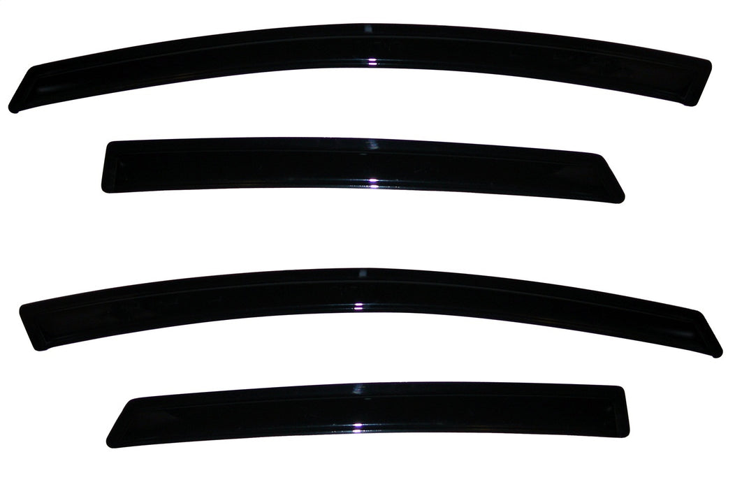 Auto Ventshade (AVS) 94547 Ventvisor® Deflector 4 pc.; Smoke; Outside Mount; - Truck Part Superstore
