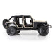 Smittybilt 94600 Mesh Extended Soft Top 10-18 Wrangler JK 4 DR Black Smittlybilt - Truck Part Superstore