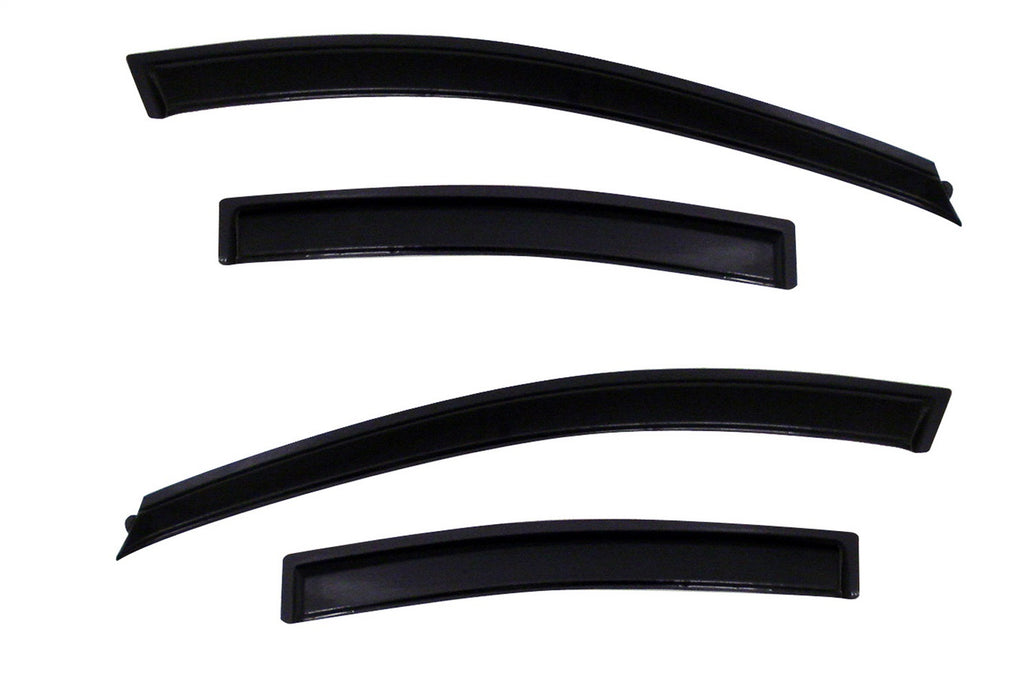 Auto Ventshade (AVS) 94611 Ventvisor® Deflector 4 pc.; Smoke; Outside Mount; - Truck Part Superstore