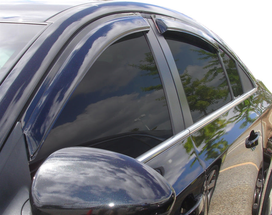 Auto Ventshade (AVS) 94611 Ventvisor® Deflector 4 pc.; Smoke; Outside Mount; - Truck Part Superstore
