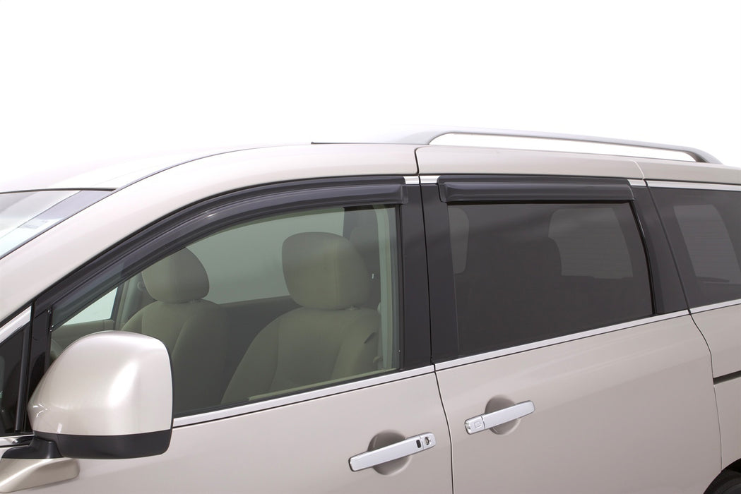 Auto Ventshade (AVS) 94630 Ventvisor® Deflector 4 pc.; Smoke; Outside Mount; - Truck Part Superstore