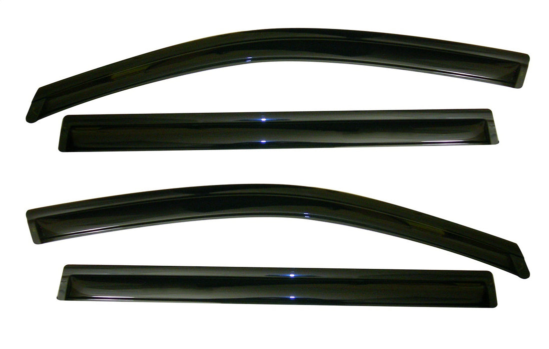 Auto Ventshade (AVS) 94630 Ventvisor® Deflector 4 pc.; Smoke; Outside Mount; - Truck Part Superstore