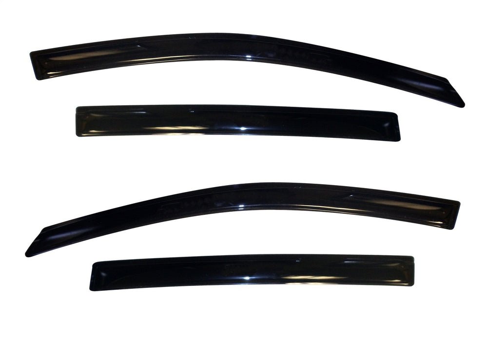 Auto Ventshade (AVS) 94639 Ventvisor® Deflector 4 pc.; Smoke; Outside Mount; - Truck Part Superstore