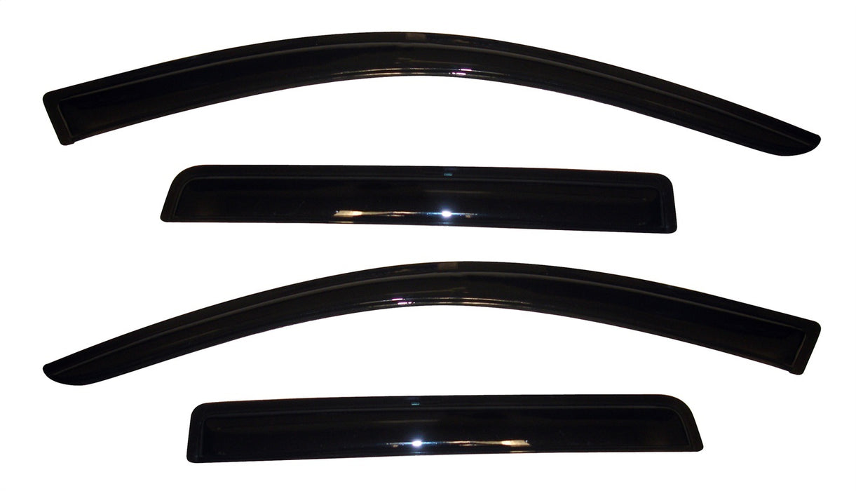 Auto Ventshade (AVS) 94642 Ventvisor® Deflector 4 pc.; Smoke; Outside Mount; - Truck Part Superstore