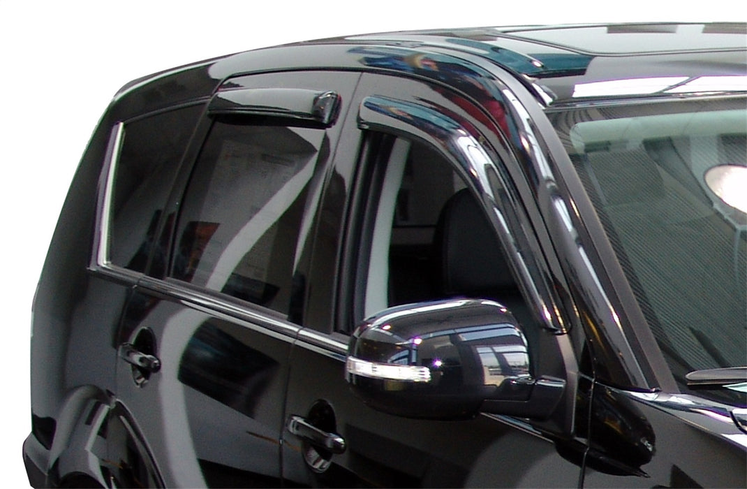 Auto Ventshade (AVS) 94642 Ventvisor® Deflector 4 pc.; Smoke; Outside Mount; - Truck Part Superstore