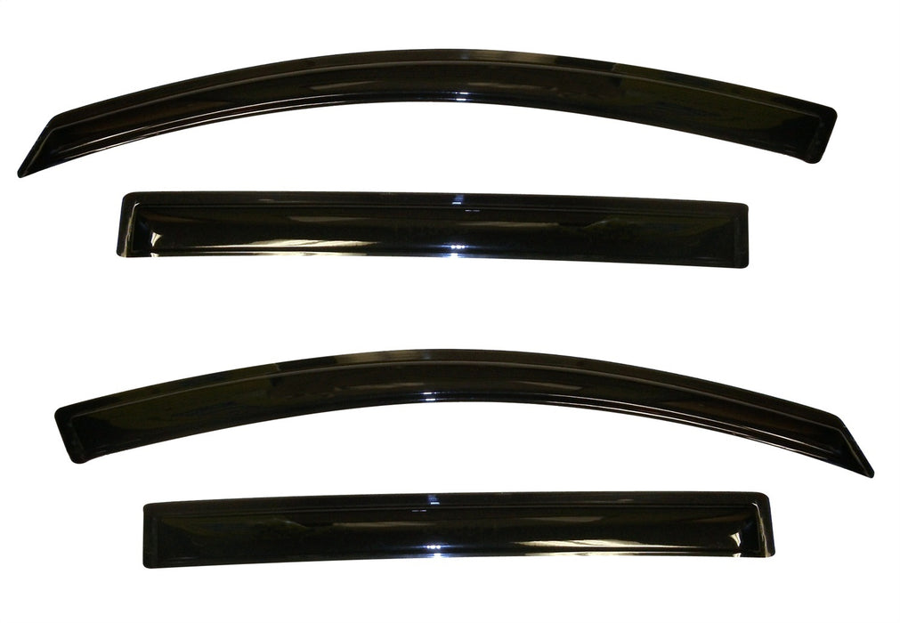 Auto Ventshade (AVS) 94652 Ventvisor® Deflector 4 pc.; Smoke; Outside Mount; - Truck Part Superstore