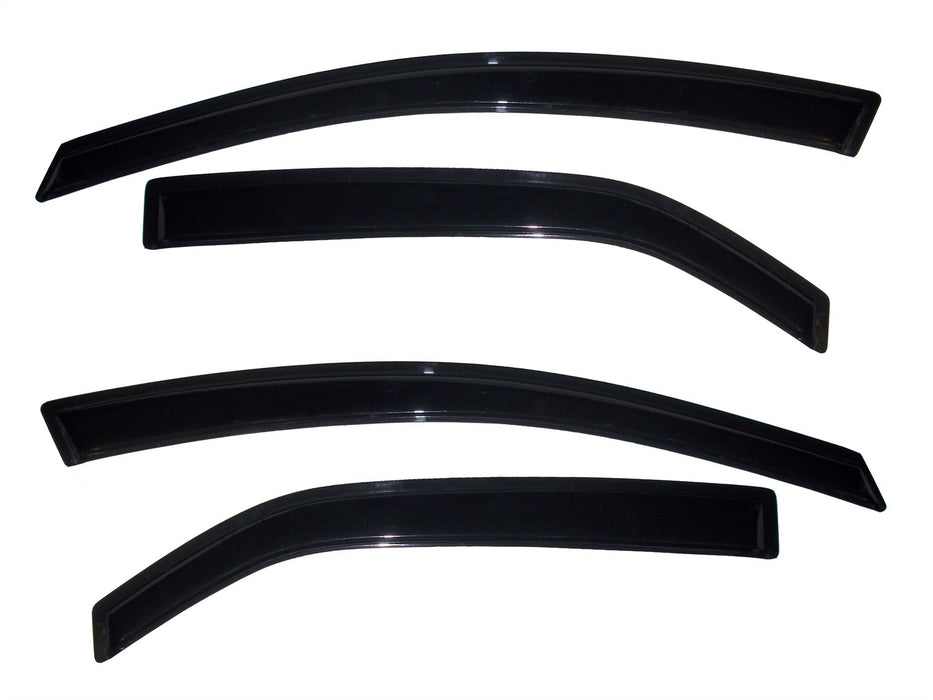 Auto Ventshade (AVS) 94688 Ventvisor® Deflector 4 pc.; Smoke; Outside Mount; - Truck Part Superstore