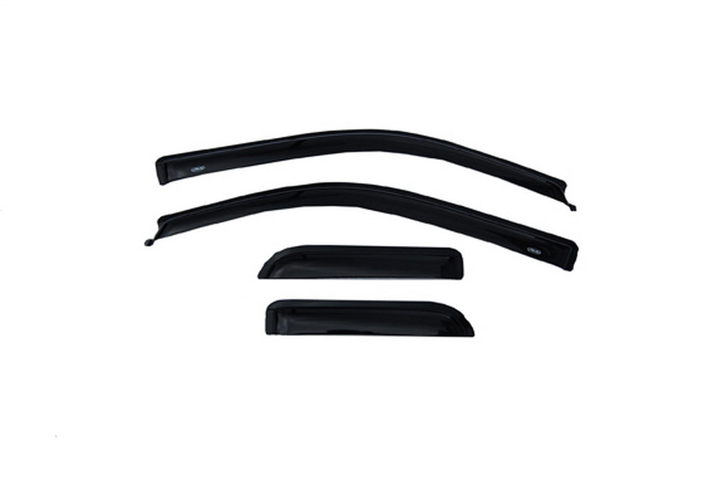 Auto Ventshade (AVS) 94738 Ventvisor® Deflector 4 pc.; Smoke; Outside Mount; - Truck Part Superstore