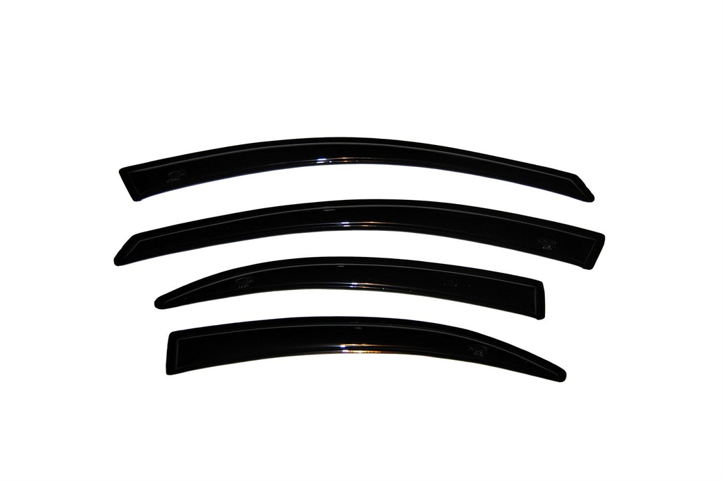 Auto Ventshade (AVS) 94747 Ventvisor® Deflector 4 pc.; Smoke; Outside Mount; - Truck Part Superstore