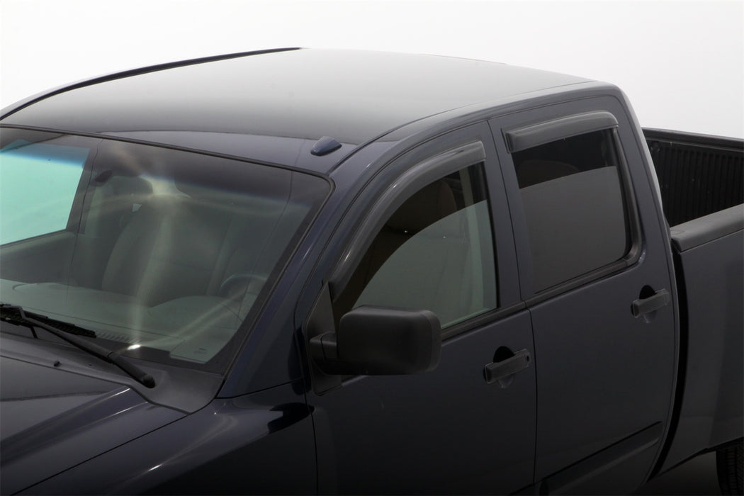 Auto Ventshade (AVS) 94858 Ventvisor® Deflector 4 pc.; Smoke; Outside Mount; - Truck Part Superstore