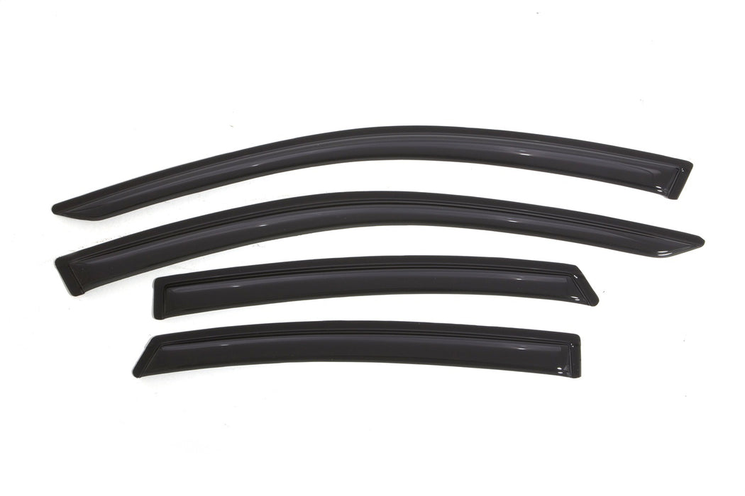 Auto Ventshade (AVS) 94861 Ventvisor® Deflector 4 pc.; Smoke; Outside Mount; - Truck Part Superstore