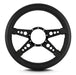 Lokar 94901 Lecarra Mark 9 GT Steering Wheel; Black; Black Spokes; 14 in. Thick Grip; - Truck Part Superstore