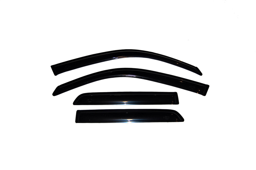 Auto Ventshade (AVS) 94924 Ventvisor® Deflector 4 pc.; Smoke; Outside Mount; - Truck Part Superstore