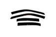 Auto Ventshade (AVS) 94956 Ventvisor® Deflector 4 pc.; Smoke; Outside Mount; - Truck Part Superstore