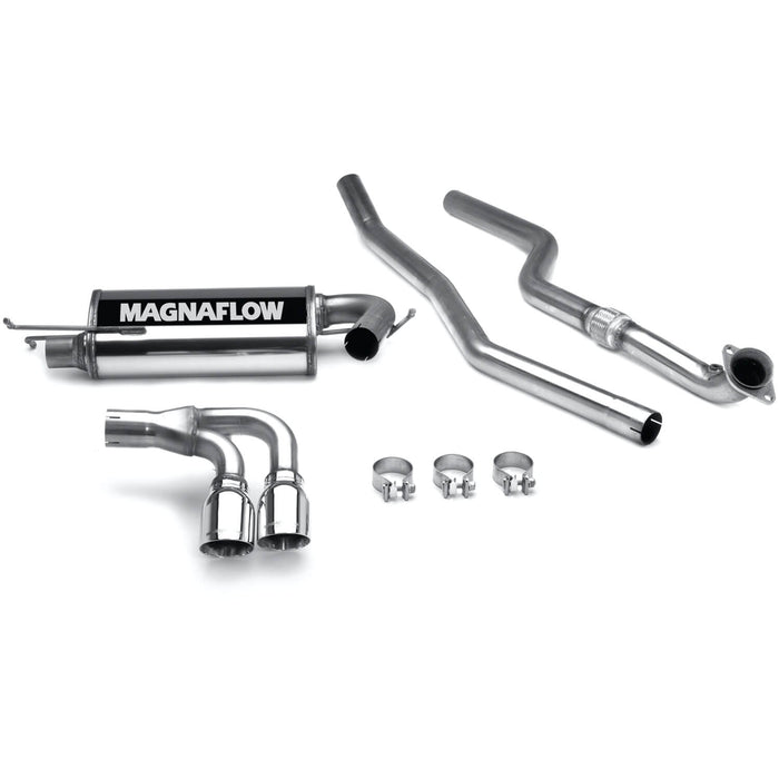 MagnaFlow Exhaust Products 16647 Street Series Stainless Cat-Back System - Truck Part Superstore