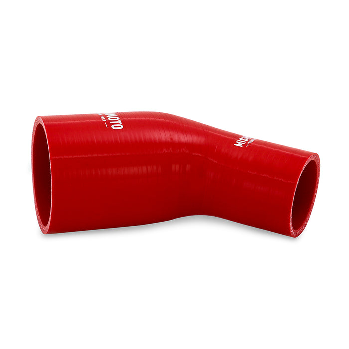 Mishimoto MMCP-R45-2030RD Mishimoto 45-Degree Silicone Transition Coupler, 2.00-in to 3.00-in, Red - Truck Part Superstore
