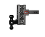GEN-Y Hitch GH-214 MEGA-DUTY 2" Shank 5" Offset Drop 2K TW 16K Hitch & GH-051 Dual-Ball - Truck Part Superstore