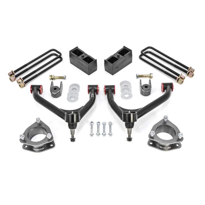 Rugged Off Road 95-32855 Rugged Offroad 2007-18 Chevrolet Silverado/GMC Sierra 1500 2WD 4.0'' Lift Kits - Truck Part Superstore
