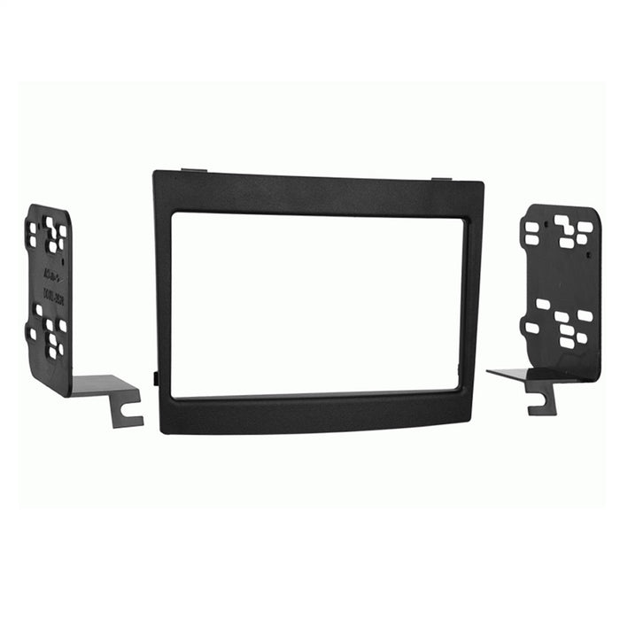 Metra Electronics 95-3528B Radio Installation Kit; ISO DDIN Radio Provision; Black; - Truck Part Superstore