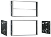 Metra Electronics 95-5600 TURBOKits; Radio Installation Kit; Mounts Two DIN/Two Single Units; - Truck Part Superstore