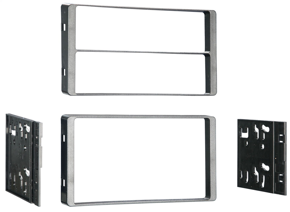 Metra Electronics 95-5600 TURBOKits; Radio Installation Kit; Mounts Two DIN/Two Single Units; - Truck Part Superstore