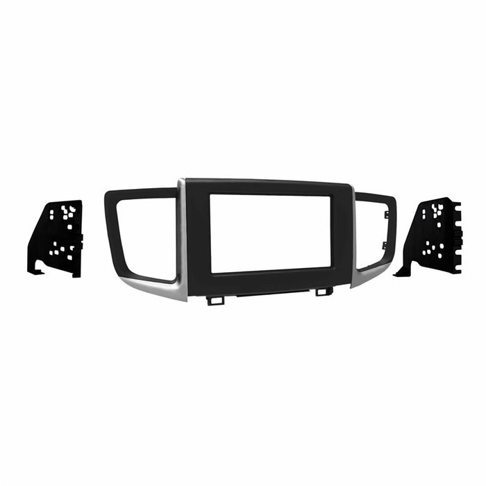 Metra Electronics 95-7811B Radio Installation Kit; Double-DIN; Specific Mounting; Matte Black; - Truck Part Superstore