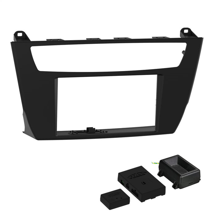 Metra Electronics 95-9319B Radio Installation Kit; Double-DIN; Specific Mounting; w/iDrive; w/o Amp; - Truck Part Superstore
