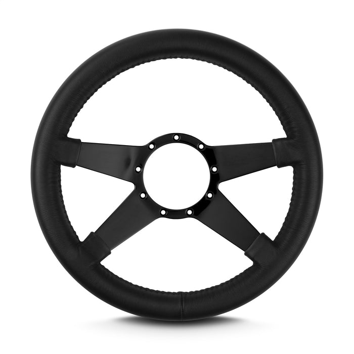 Lokar 95001 Lecarra Mark 9 Standard Steering Wheel; Black; Black Spokes; 14 in. Thick Grip; - Truck Part Superstore