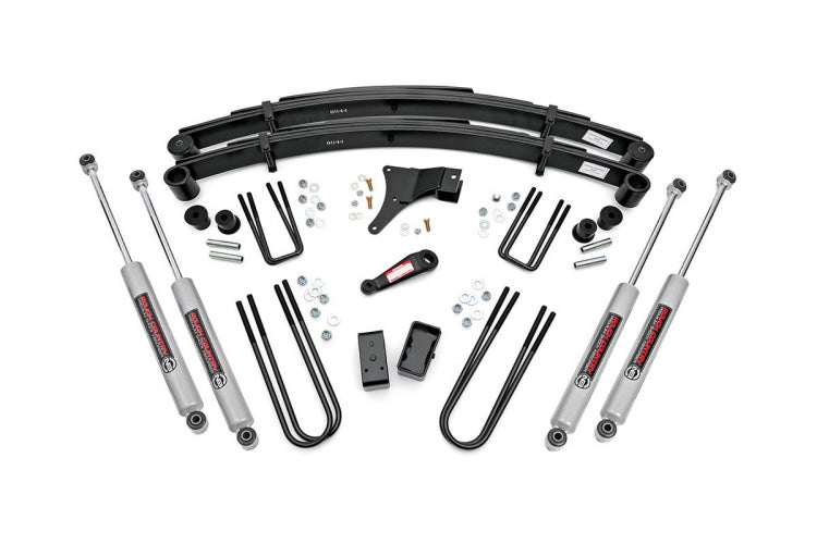 Rough Country 4918230 4 Inch Suspension Lift Kit 82-85 4WD Ford F-350 Rough Country - Truck Part Superstore