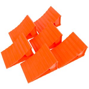 Husky Towing 95036 Bright Orange Plastic Pack of 6 - Truck Part Superstore