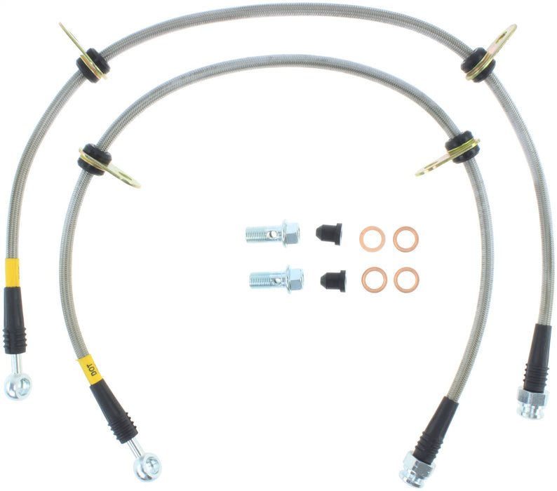 StopTech 950.40012 StopTech Stainless Steel Brake Line Kit - Truck Part Superstore