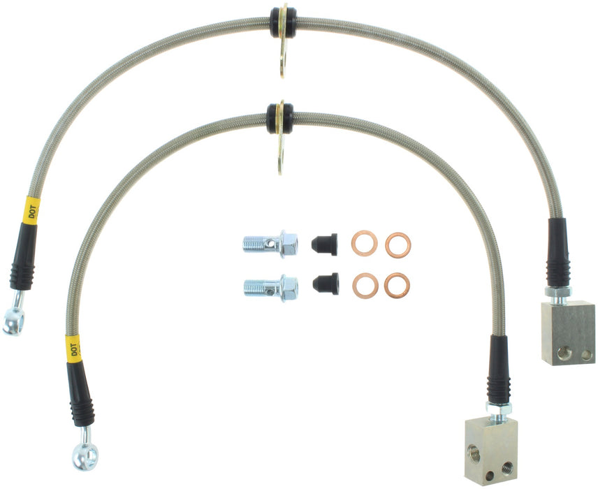StopTech 950.40017 StopTech Stainless Steel Brake Line Kit - Truck Part Superstore