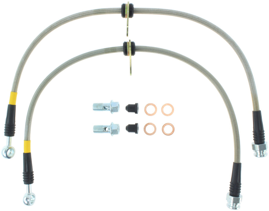 StopTech 950.40501 StopTech Stainless Steel Brake Line Kit - Truck Part Superstore