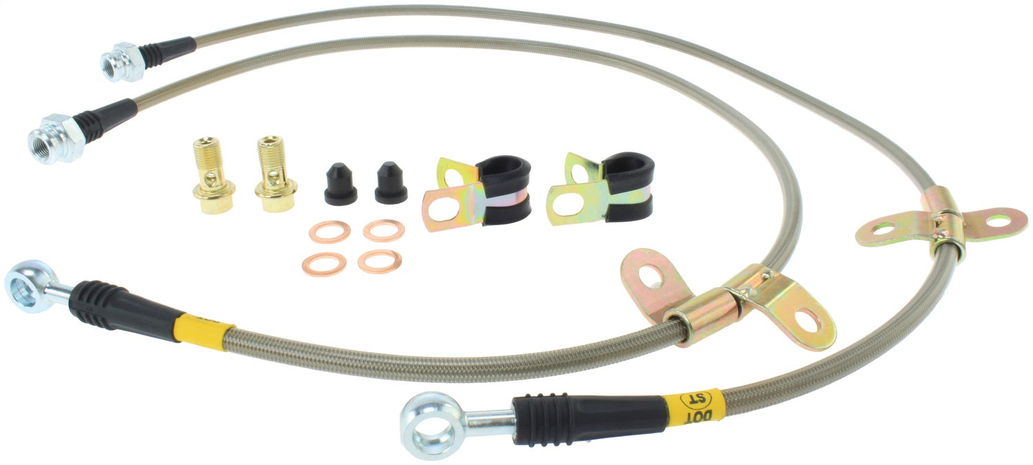 StopTech 950.42012 StopTech Stainless Steel Brake Line Kit - Truck Part Superstore