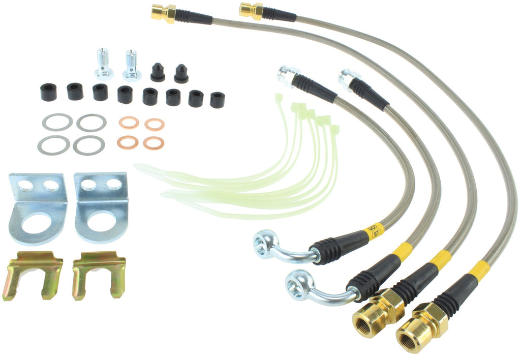 StopTech 950.61507 StopTech Stainless Steel Brake Line Kit - Truck Part Superstore